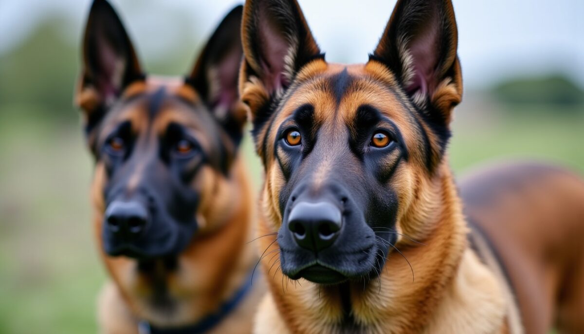 Malinois et Berger Allemand : découvrir le tempérament, l’éducation et la santé du croisé