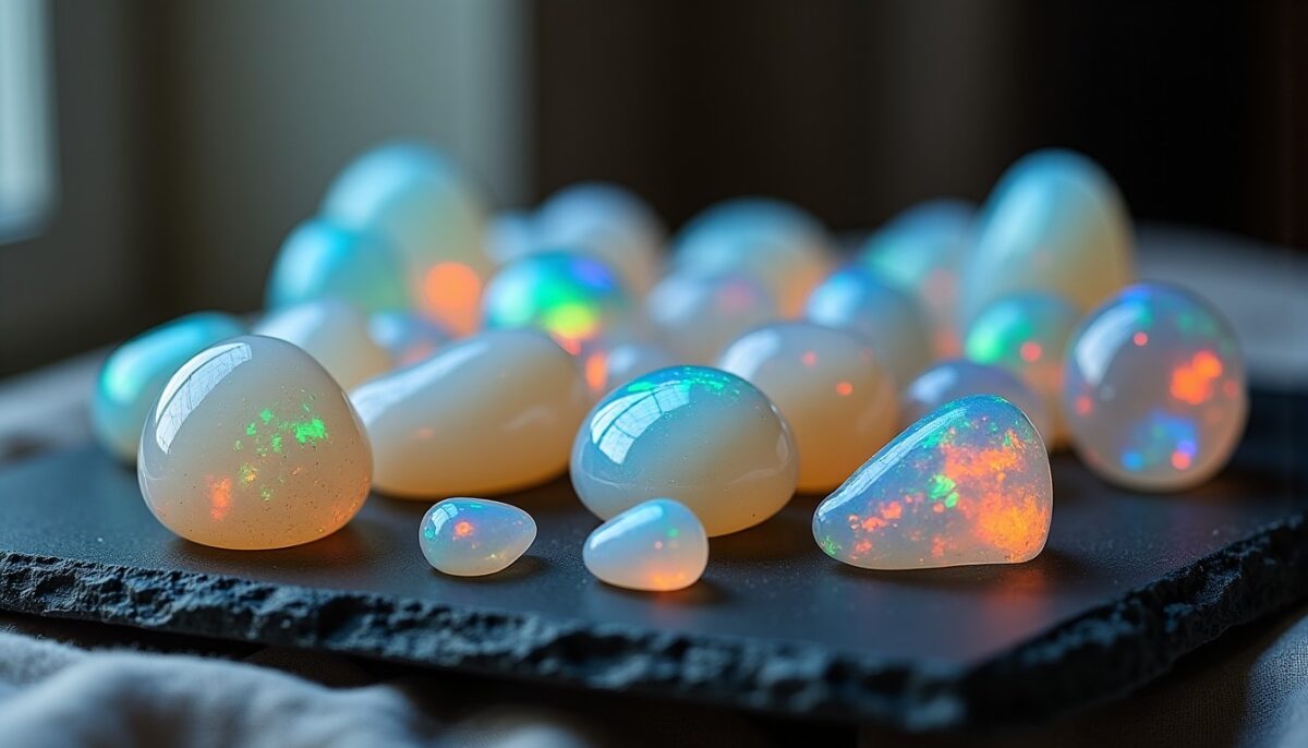 Opaline : distinguer pierre d&rsquo;opale, opalite ou verre opalin