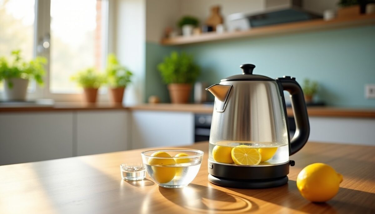 Comment détartrer efficacement votre bouilloire : astuces avec vinaigre, acide citrique et gestes simples